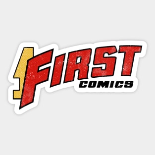 First Comics Sticker